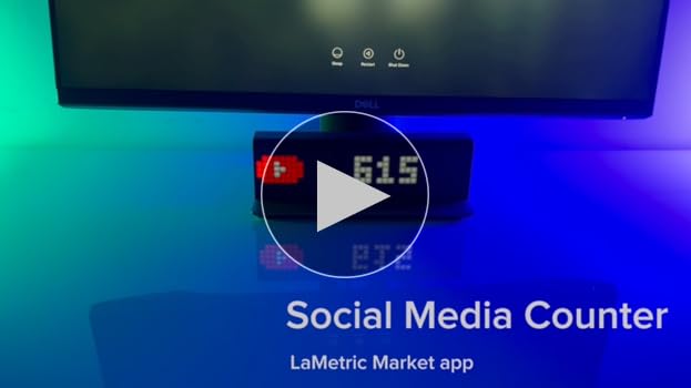 LaMetric TIME LM 37X8 スマート時計 LaMetric Time －smartioストア | smartio.life